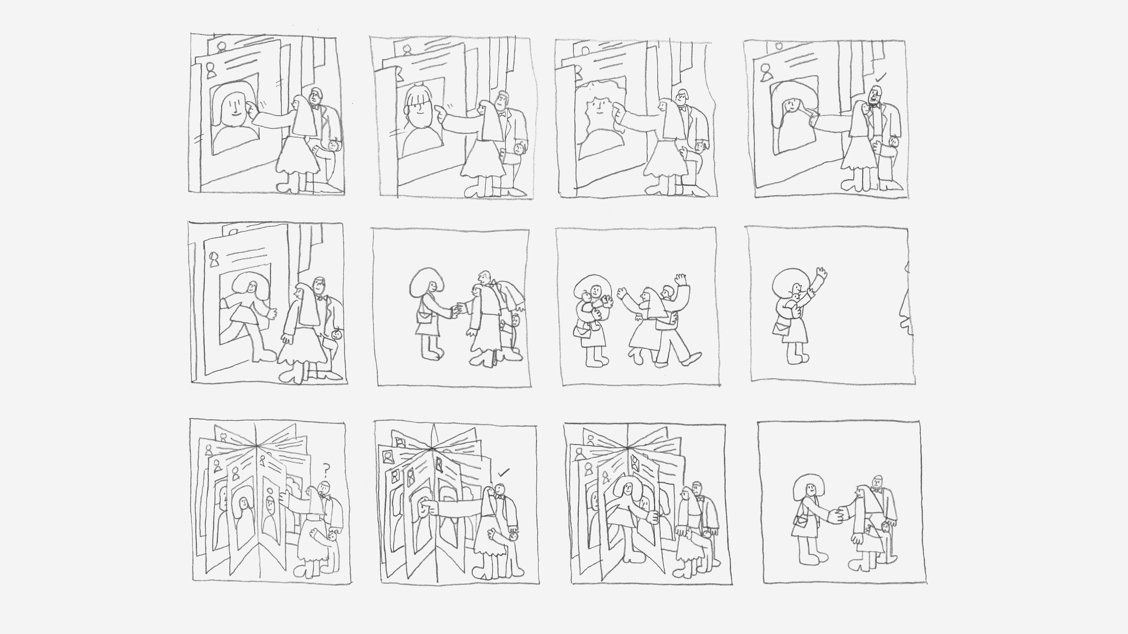 Facebook Groups James Graham Sketches Storyboards 01